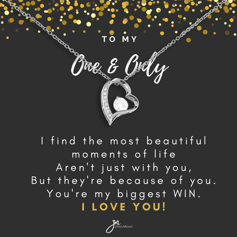 For Her Necklace - To My One And Only