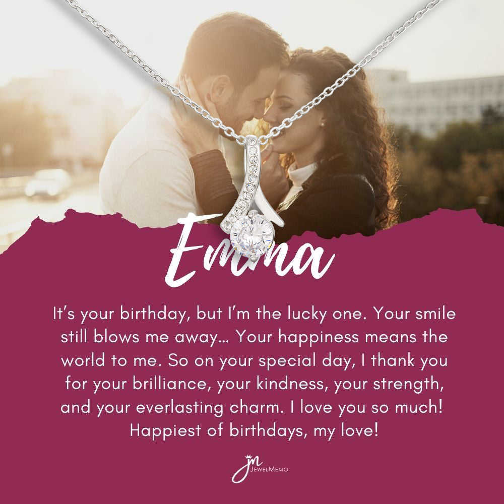 Birthday Necklace Custom Image- Your Everlasting Charm