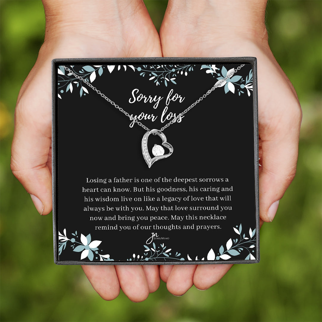 Sympathy Necklace - Sorry For Your Loss