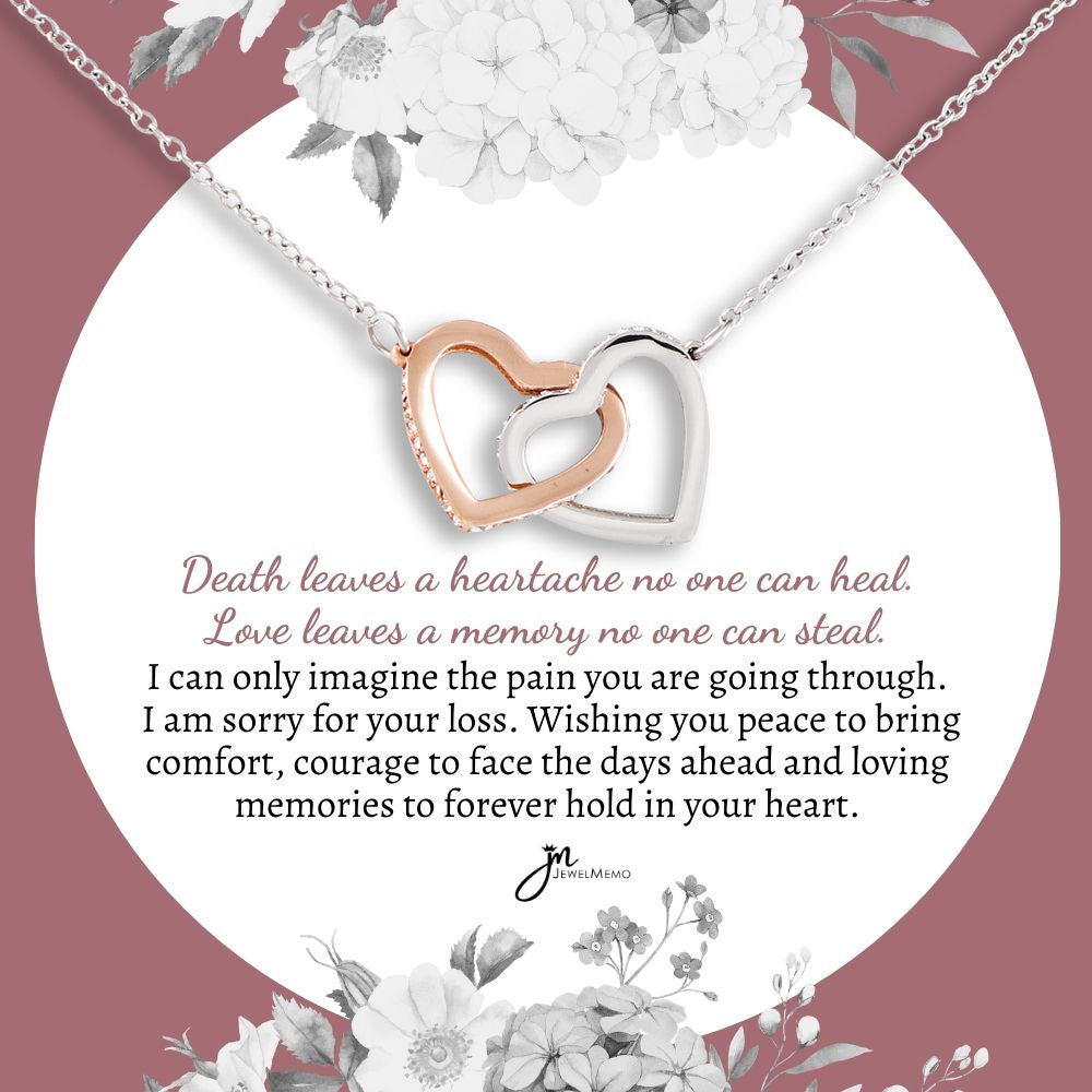 Sympathy Necklace - Love Leaves A Memory No One Can Steal