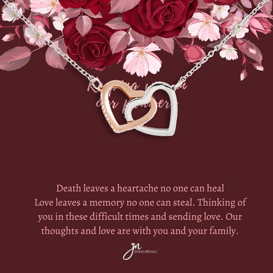 Sympathy Necklace - Keeping You In Our Prayers