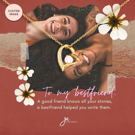 Friendship Necklace Custom Image - A Good Friend