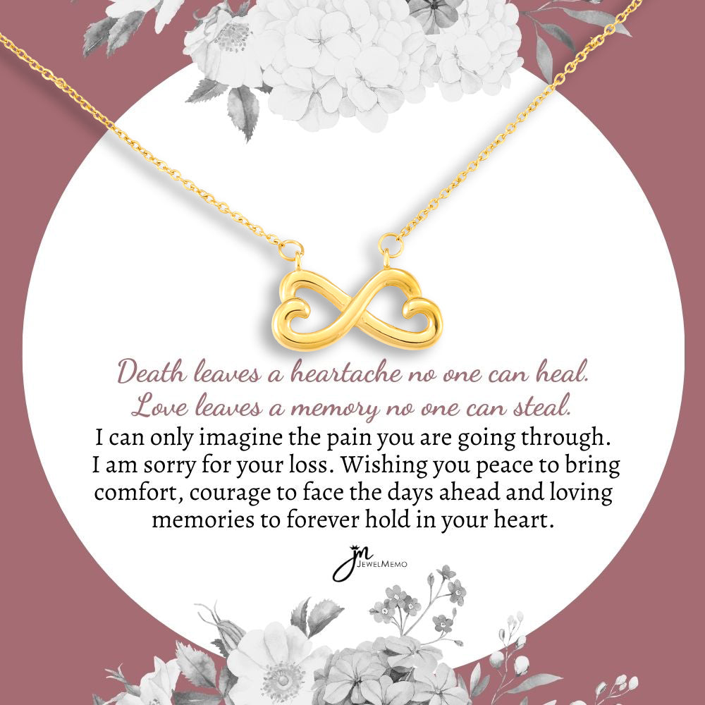 Sympathy Necklace - Love Leaves A Memory No One Can Steal