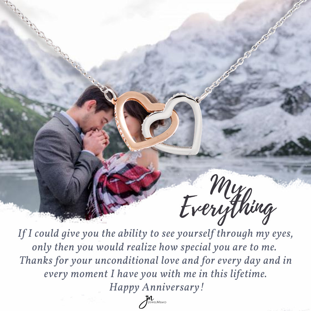 For Her Necklace Custom Image - My Everything