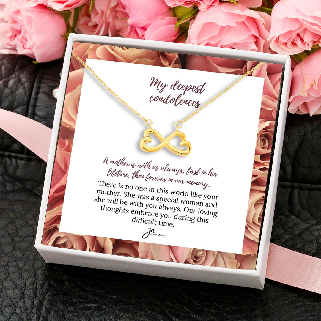 Sympathy Necklace - Forever In Our Memory