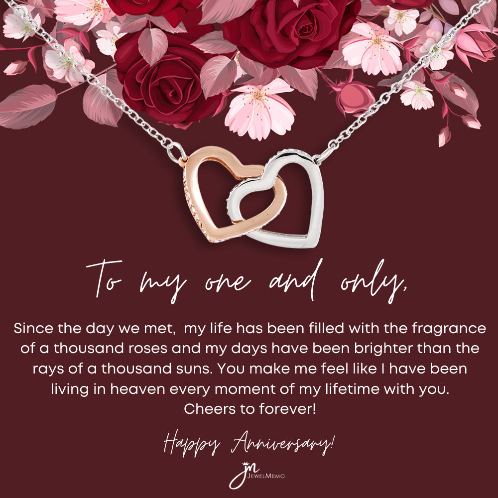 Anniversary Necklace - To My One And Only