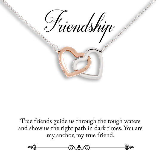 Friendship Necklace - You Are My Anchor