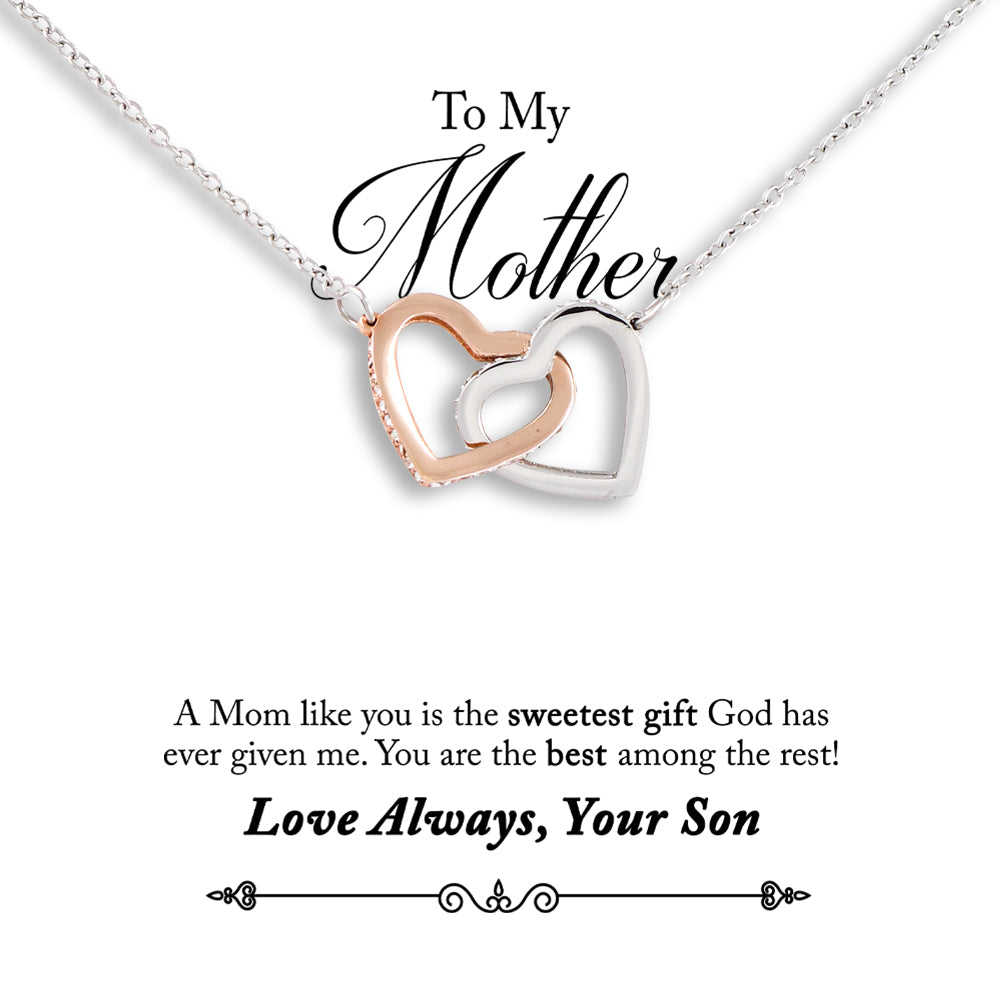 For Mom Necklace - You Are The Best Among The Rest