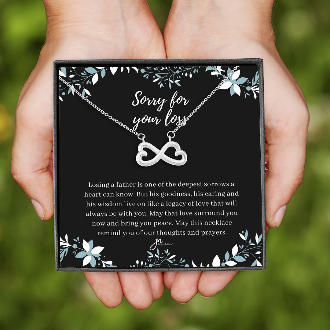 Sympathy Necklace - Sorry For Your Loss