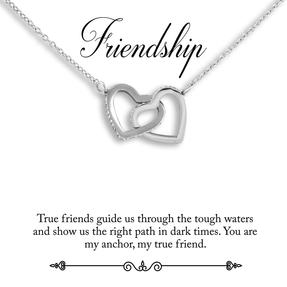 Friendship Necklace - You Are My Anchor