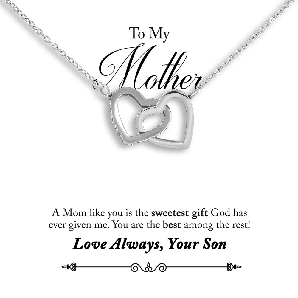 For Mom Necklace - You Are The Best Among The Rest