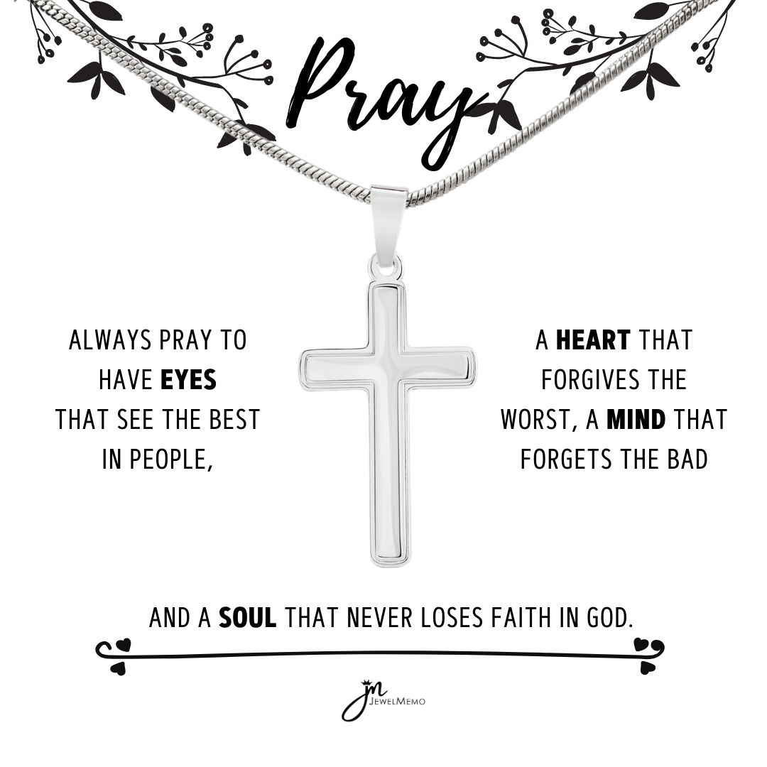 Cross Necklace - Faith In God