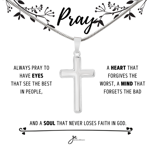 Cross Necklace - Faith In God