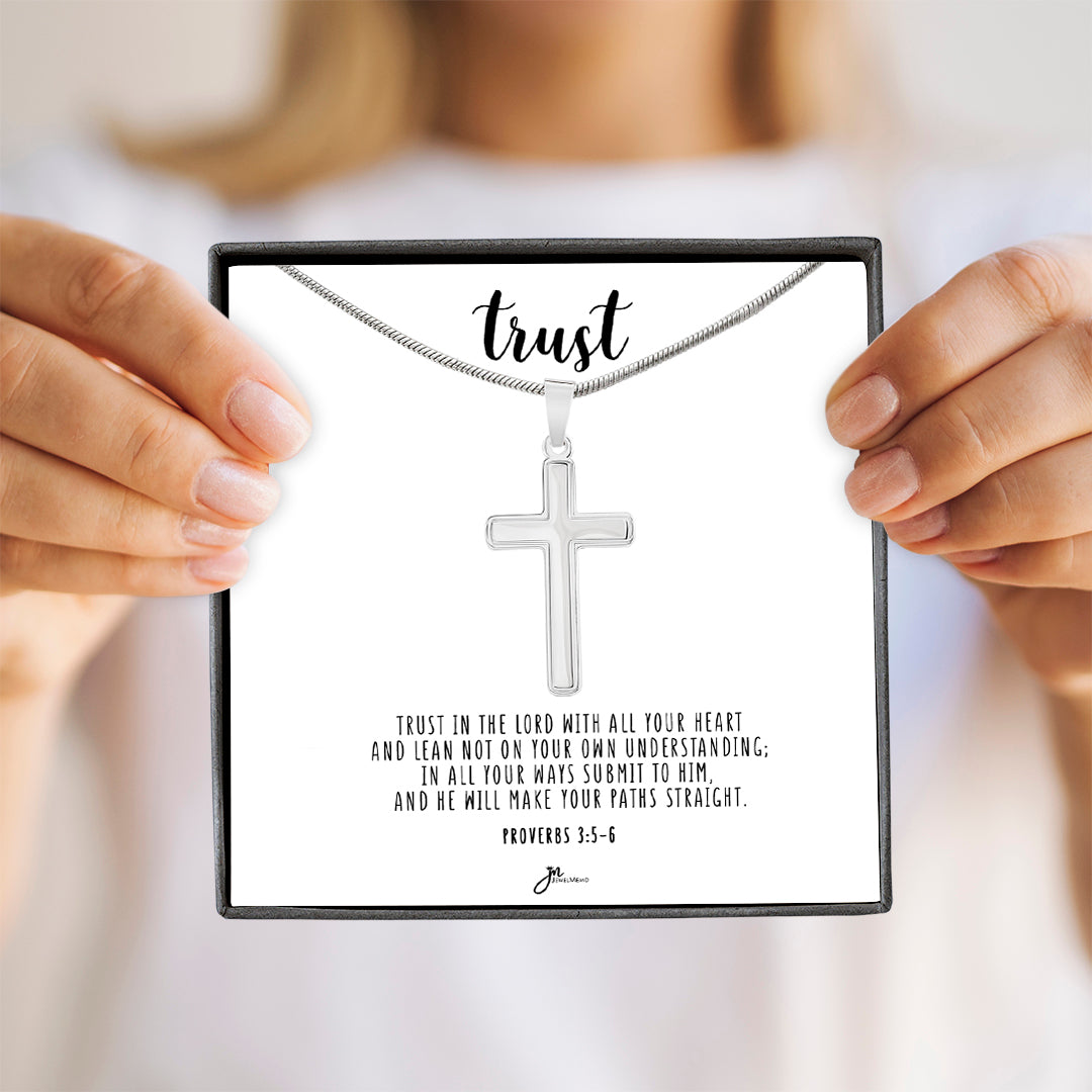 Cross Necklace - Trust