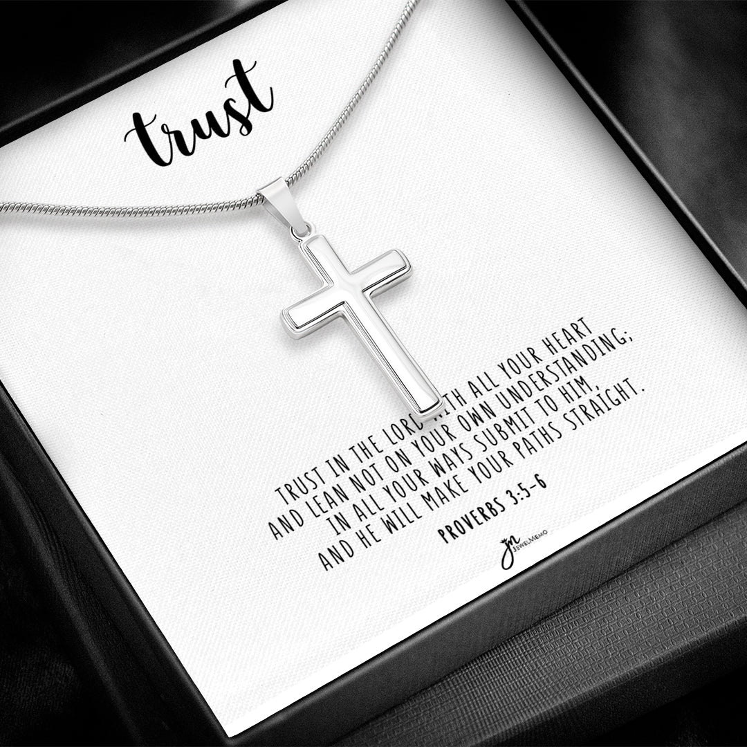 Cross Necklace - Trust