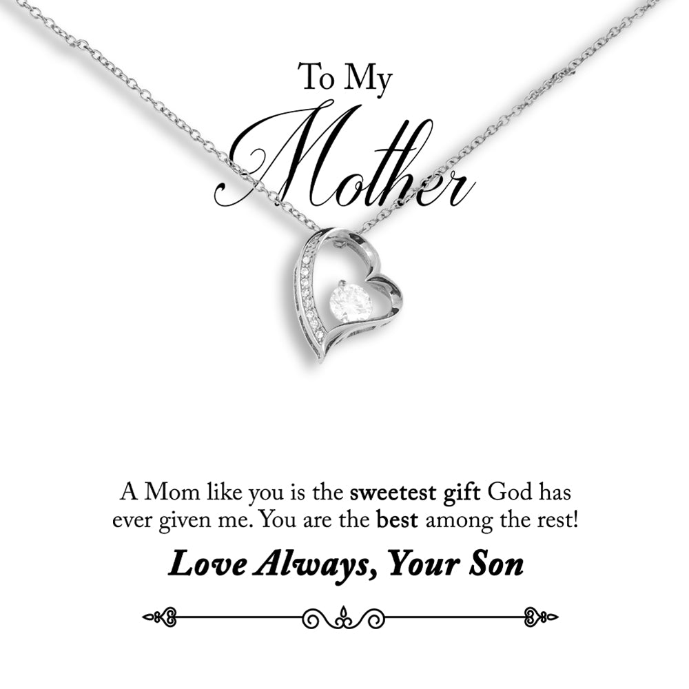 For Mom Necklace - You Are The Best Among The Rest