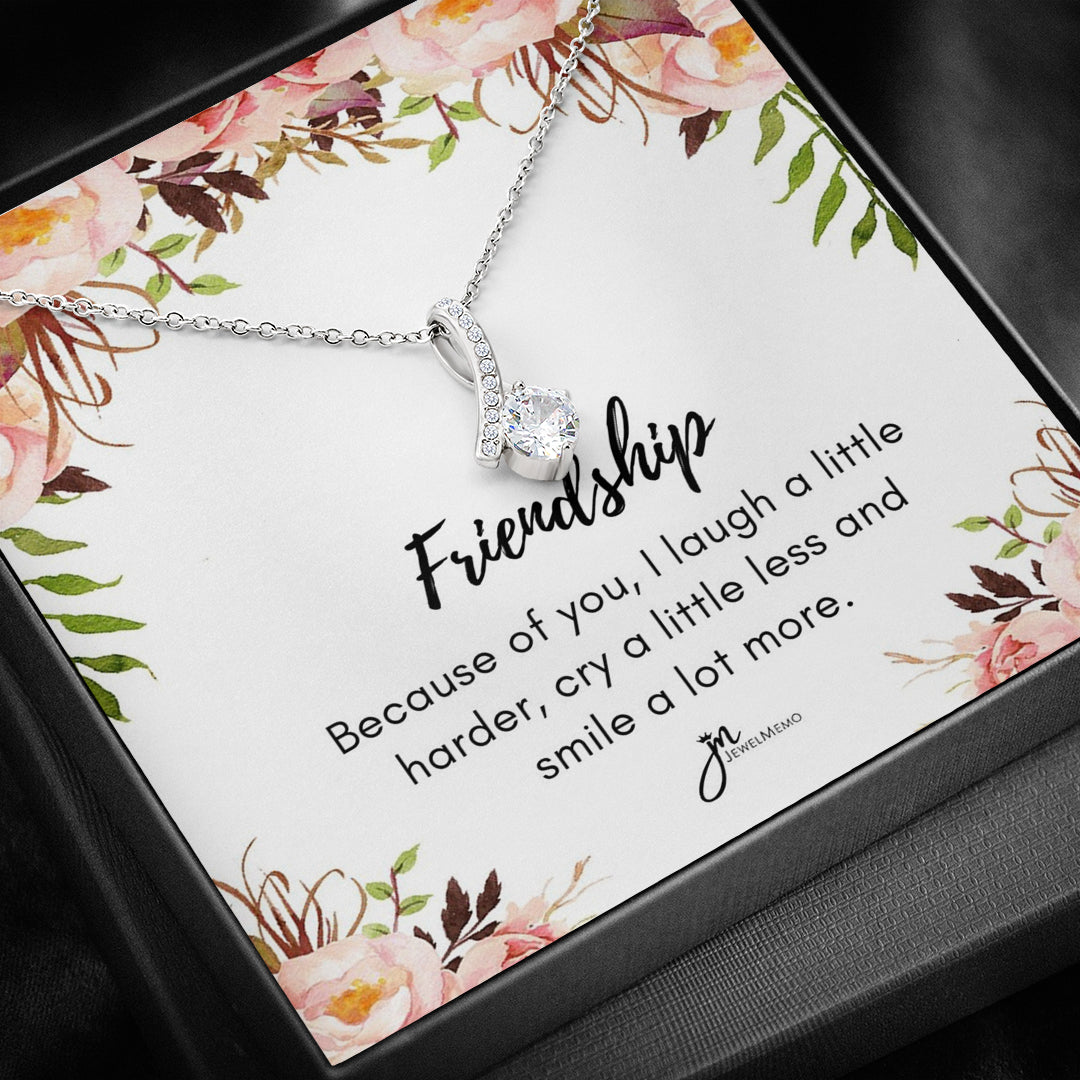 Friendship Necklace - Because Of You