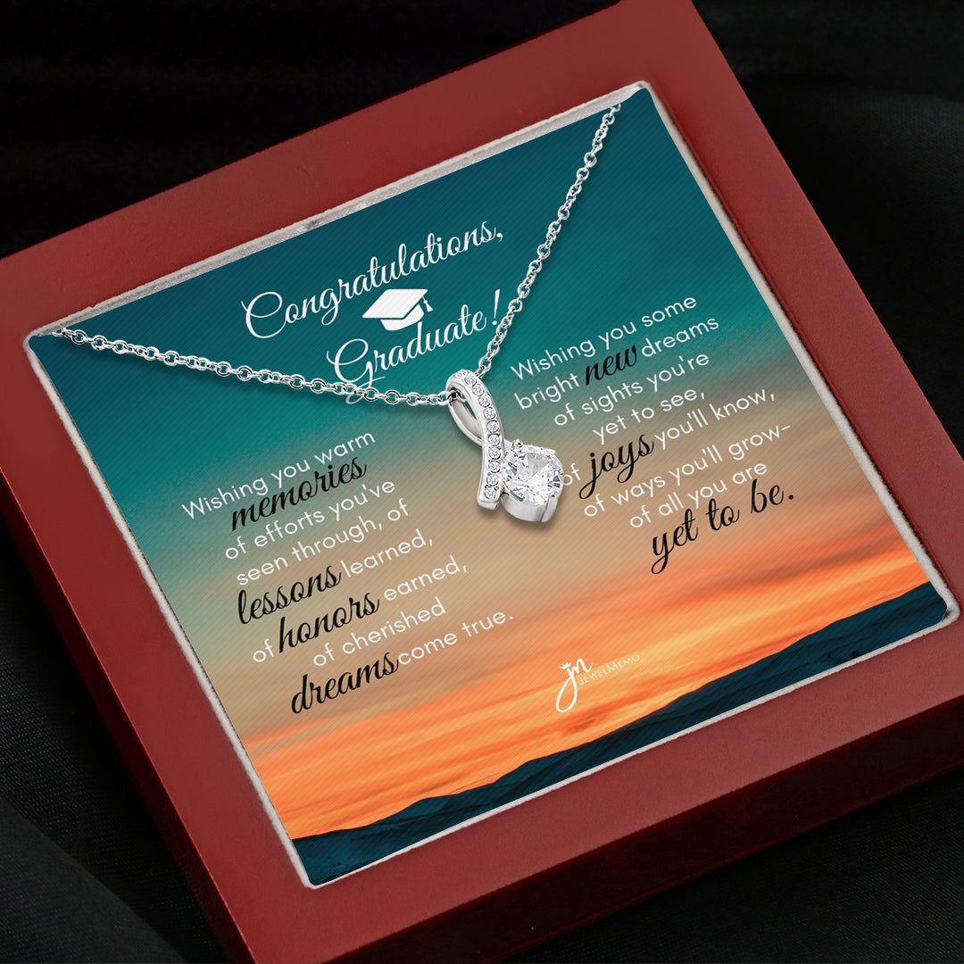 Alluring Beauty Graduation Necklace - Bright New Dreams