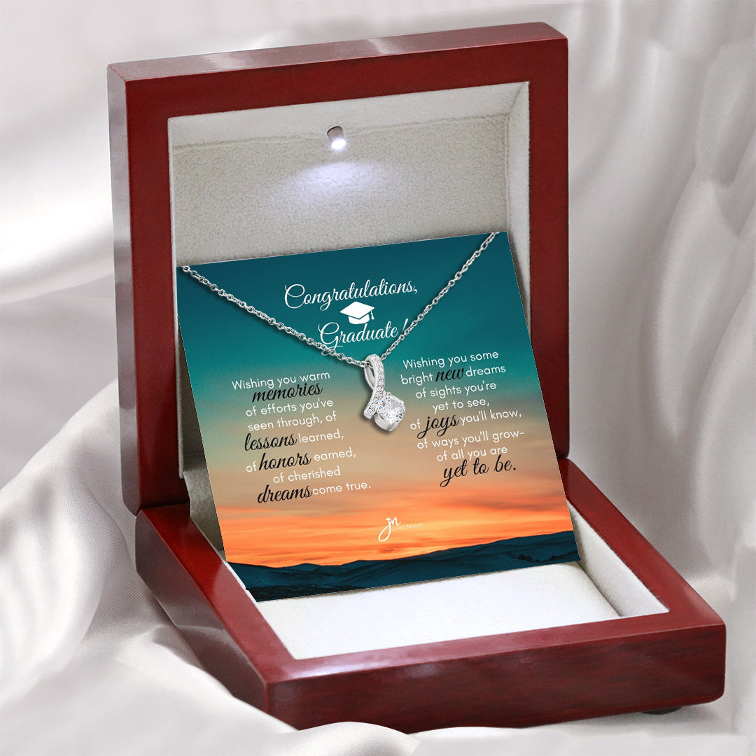 Alluring Beauty Graduation Necklace - Bright New Dreams