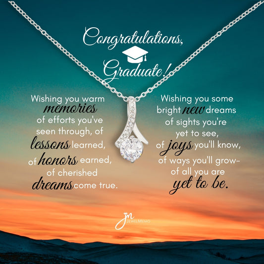 Alluring Beauty Graduation Necklace - Bright New Dreams