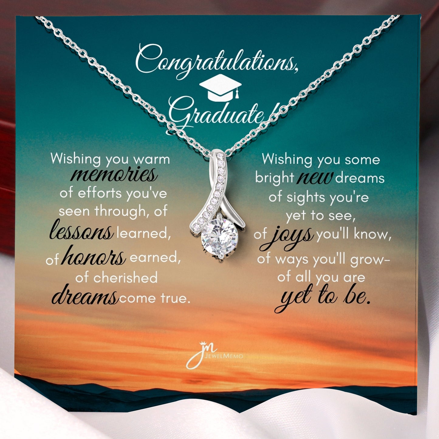 Alluring Beauty Graduation Necklace - Bright New Dreams