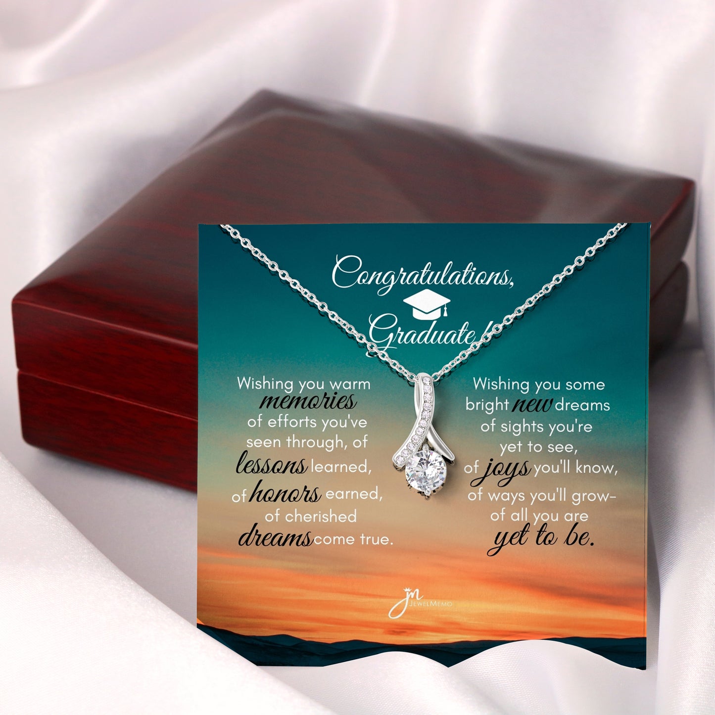 Alluring Beauty Graduation Necklace - Bright New Dreams