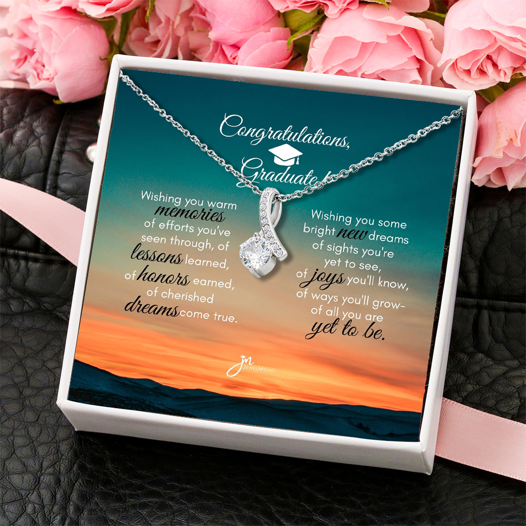 Alluring Beauty Graduation Necklace - Bright New Dreams