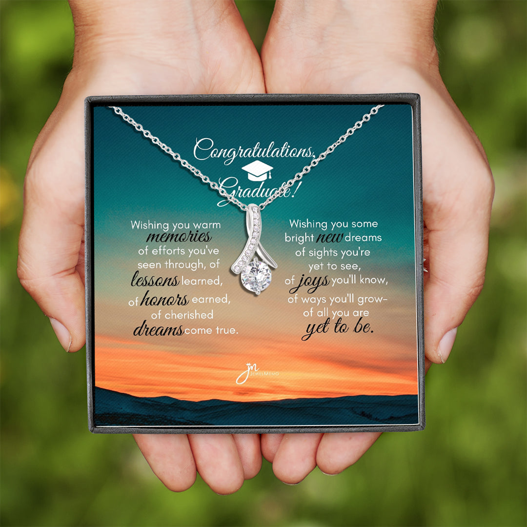 Alluring Beauty Graduation Necklace - Bright New Dreams