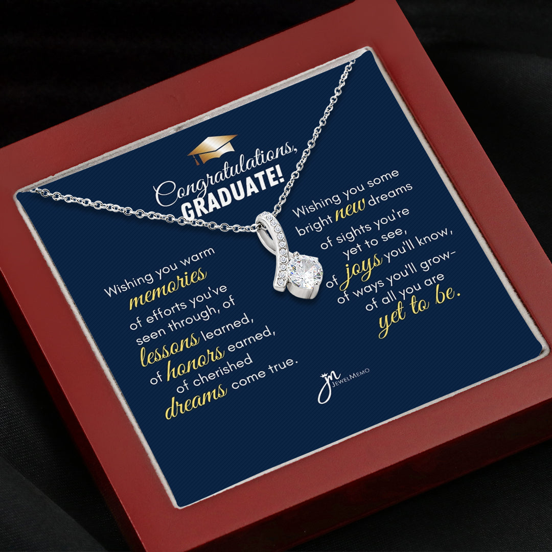 Alluring Beauty Graduation Necklace - Bright New Dreams V3