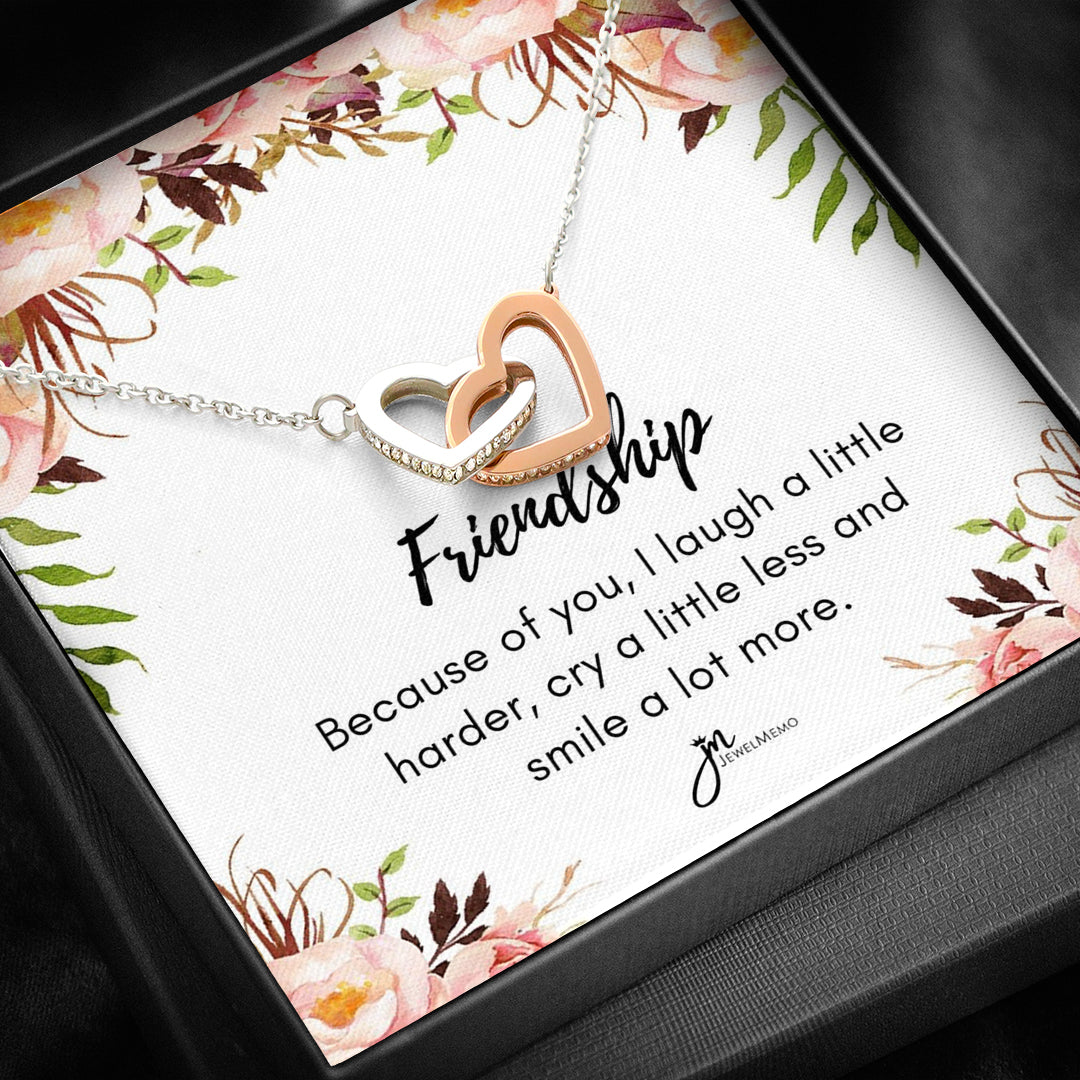 Friendship Necklace - Because Of You