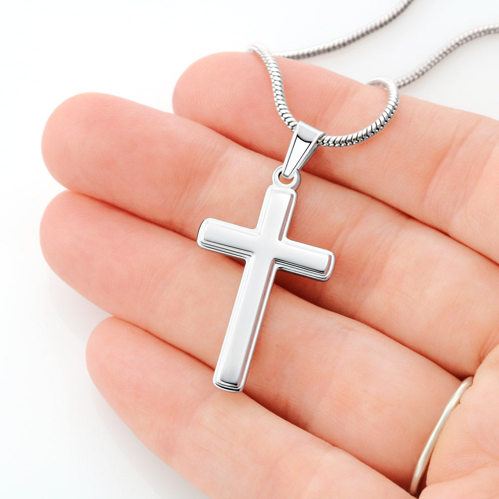 You Are The Best Jedi In The Galaxy Cross Necklace