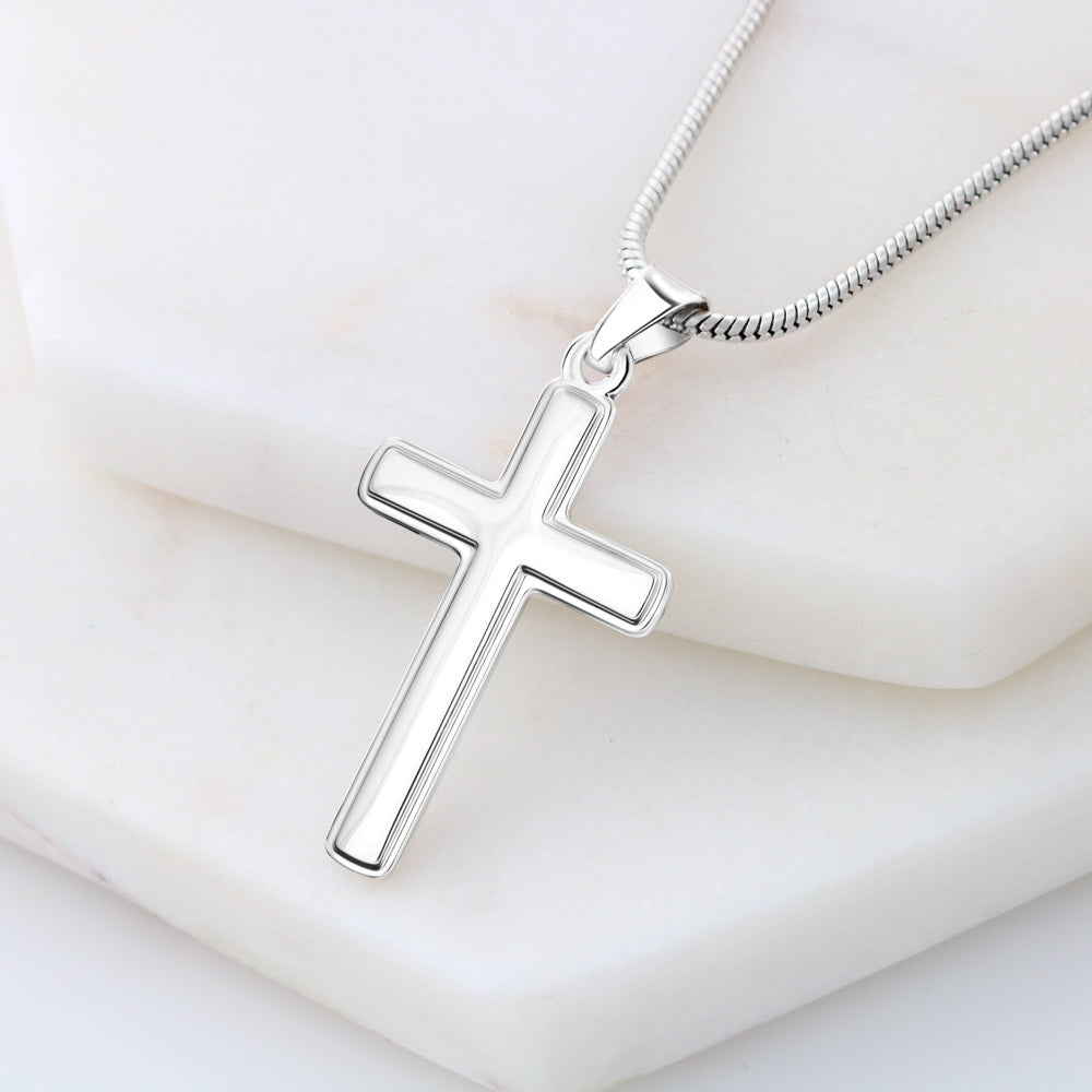 You Are The Best Jedi In The Galaxy Cross Necklace