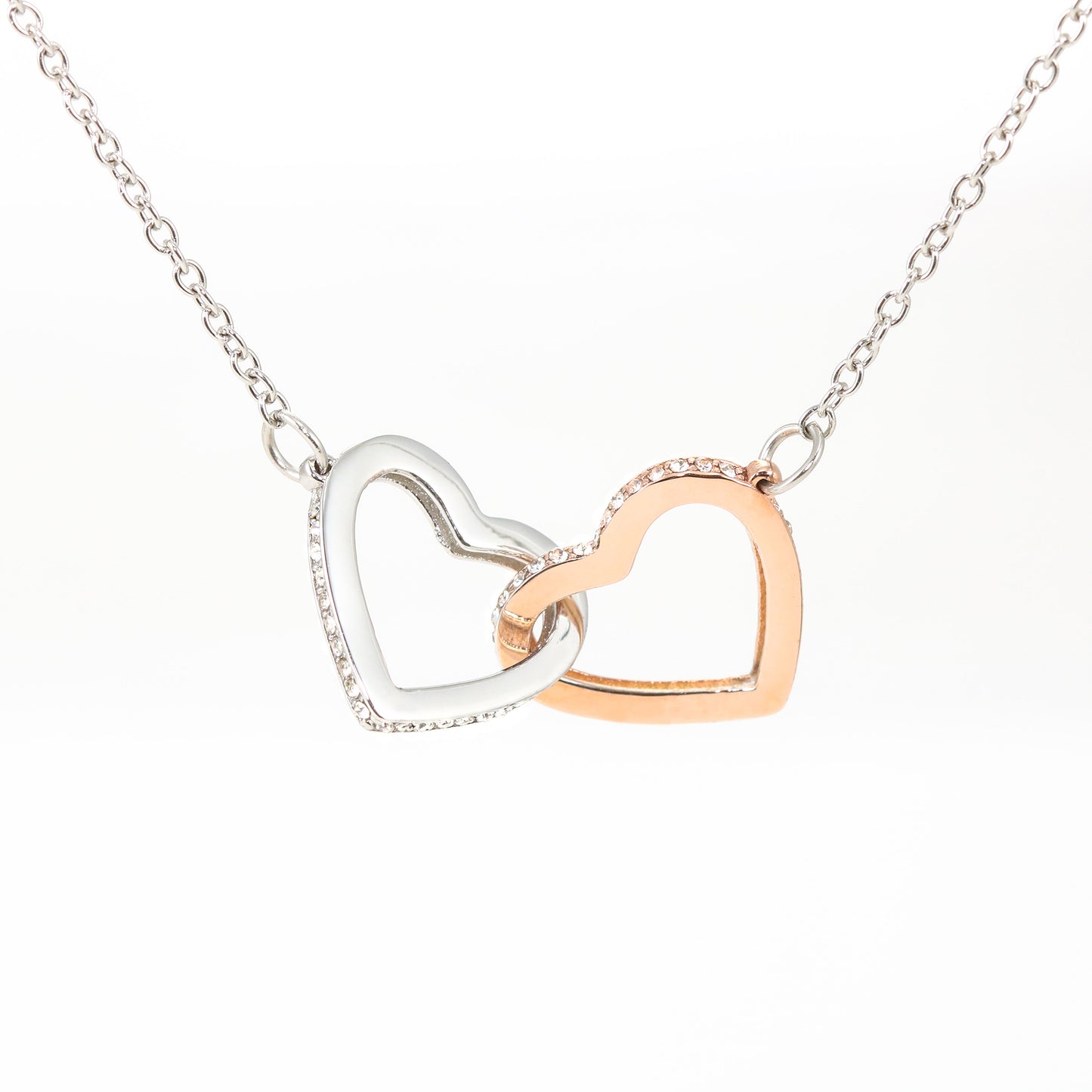 To My Nana Interlocking Hearts Necklace