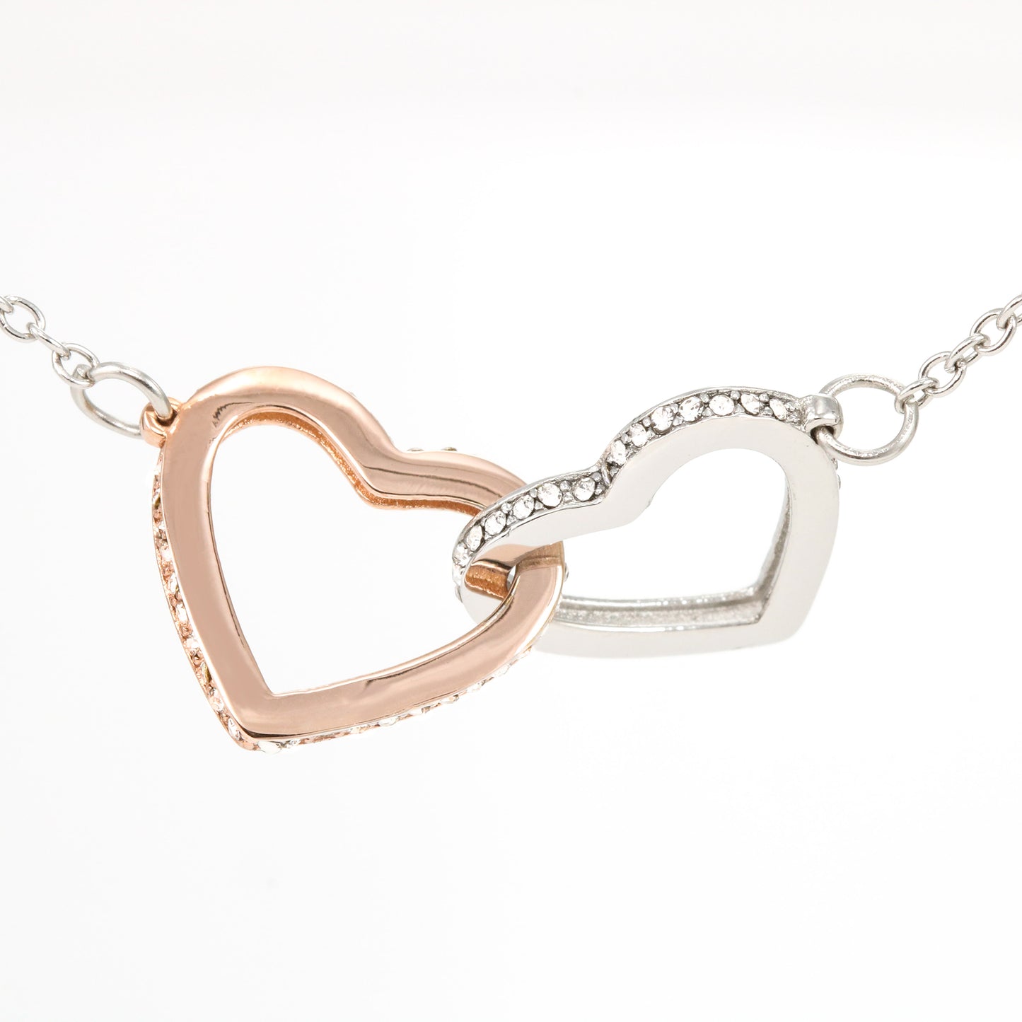 To My Nana Interlocking Hearts Necklace