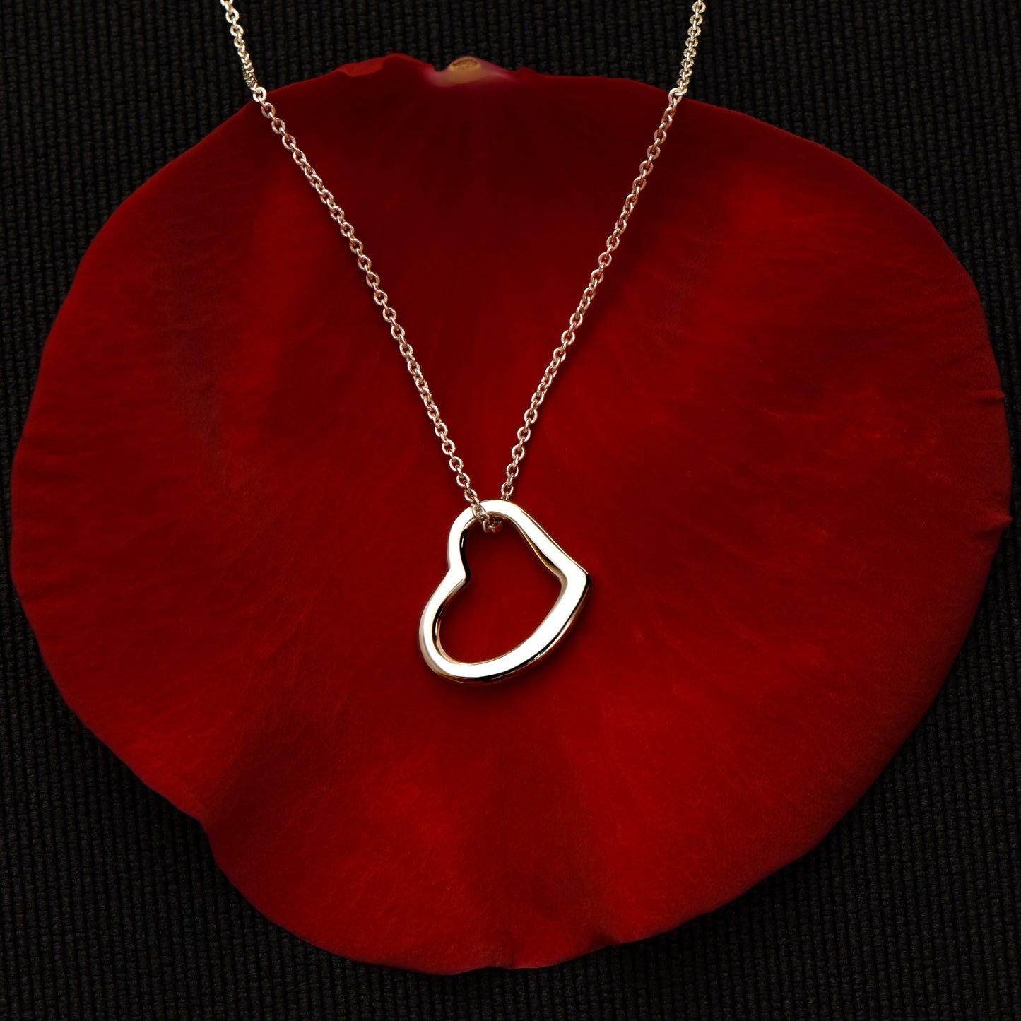 Will You Be My Valentine Heart Necklace