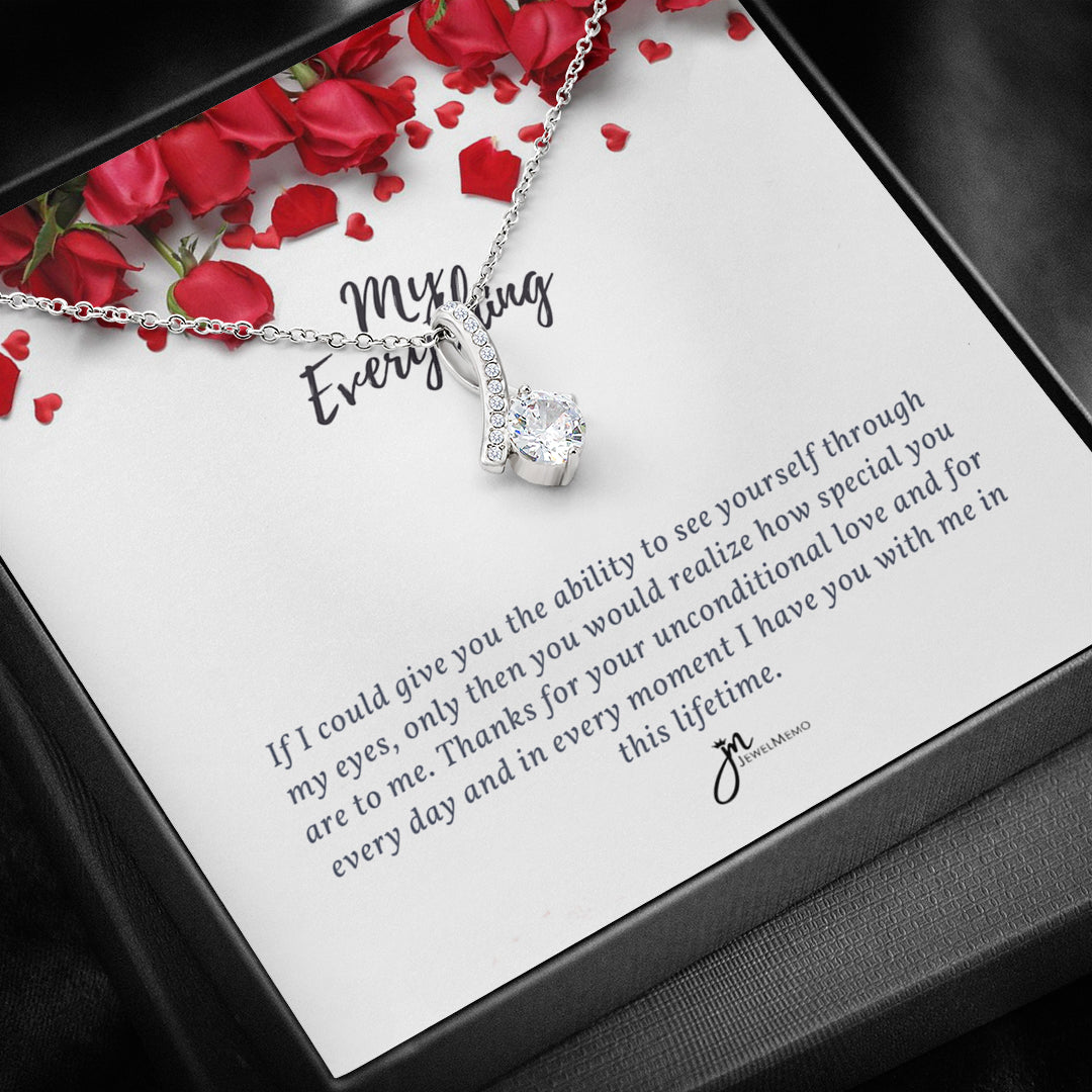 For Her Necklace - My Everything