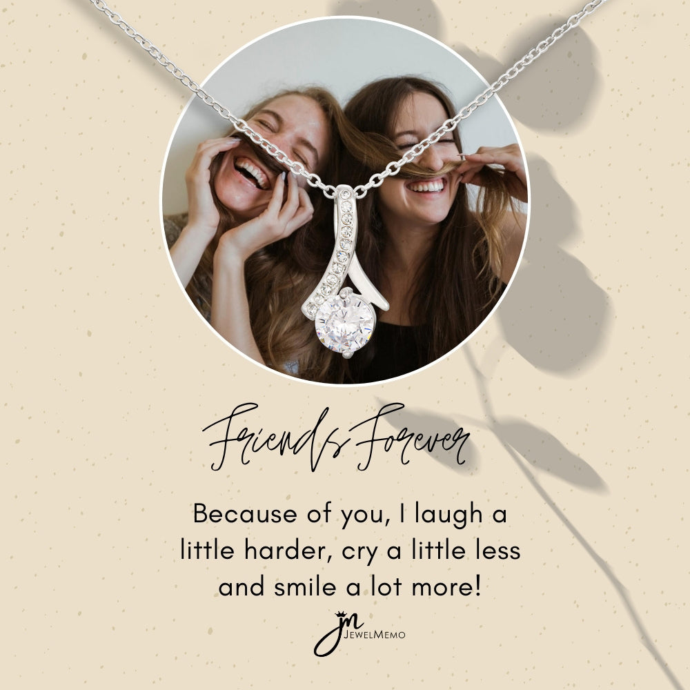 Friendship Necklace Custom Image - Friends Forever