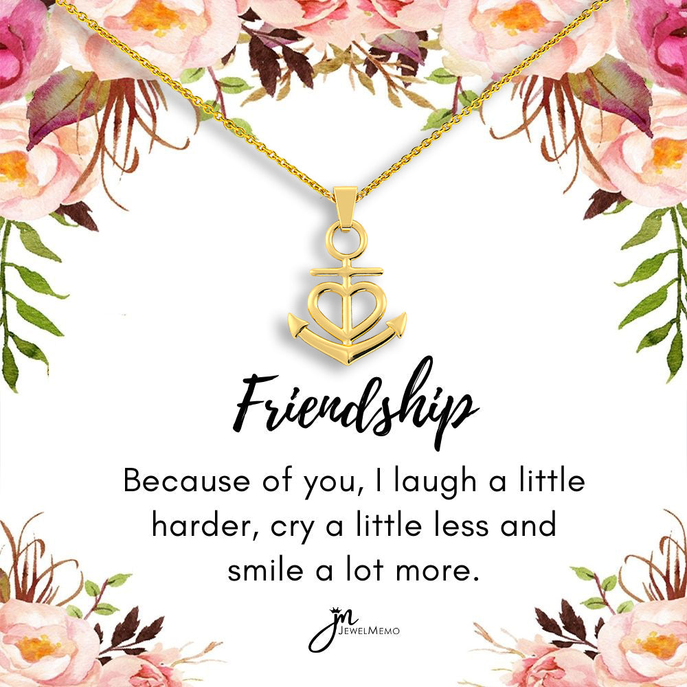 Friendship Necklace - Because Of You