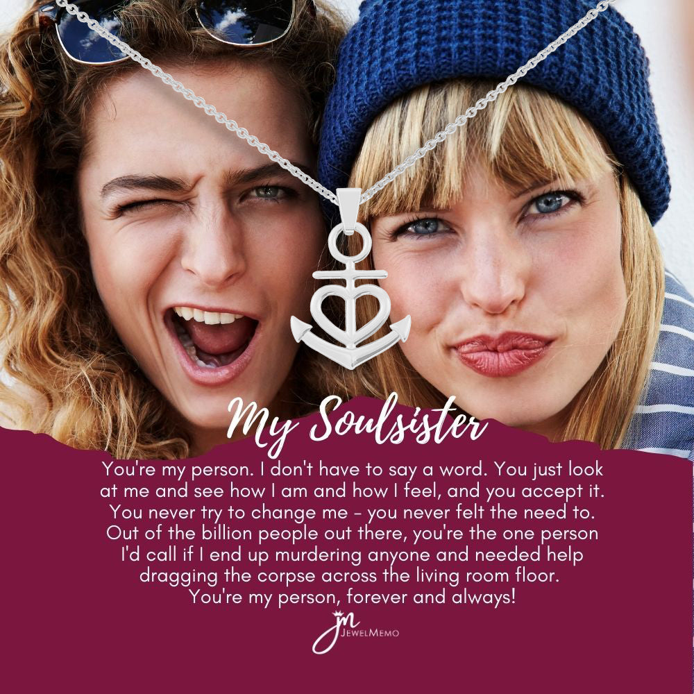 Friendship Necklace Custom Image - My Soul Sister