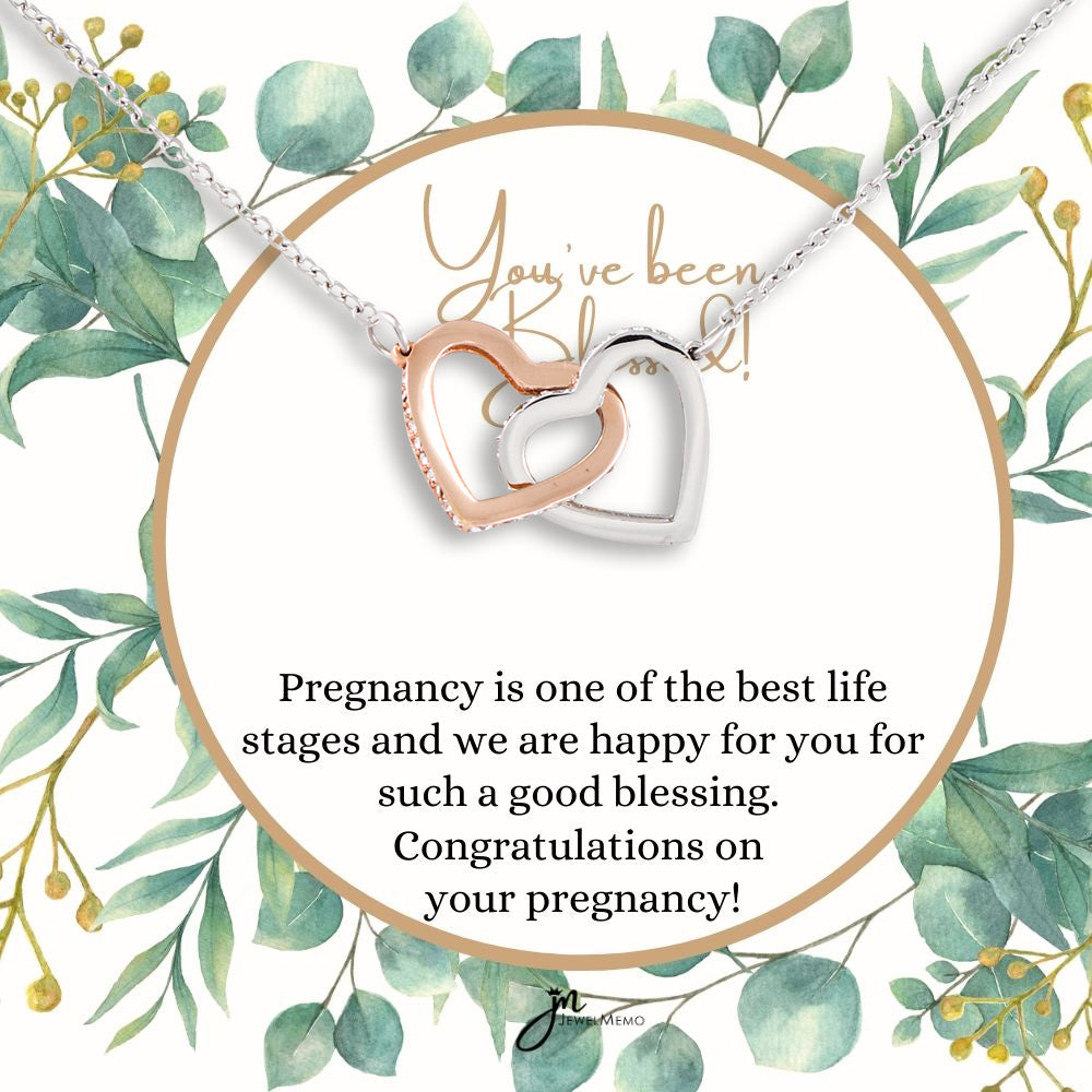 Mom-To-Be Necklace - You've Been Blessed