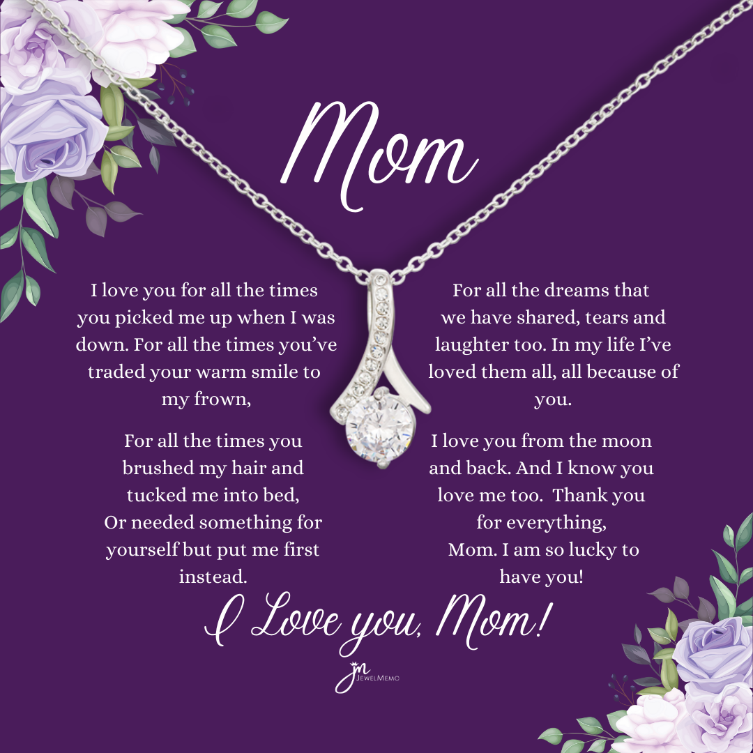 Mom Alluring Beauty Necklace - Luck To Have You