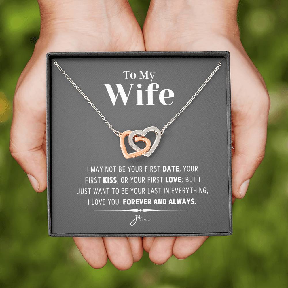 To My Wife Necklace - Forever And Always