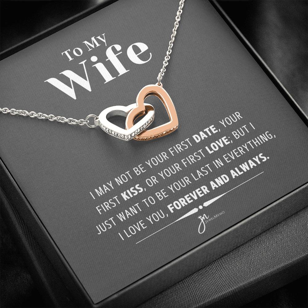 To My Wife Necklace - Forever And Always