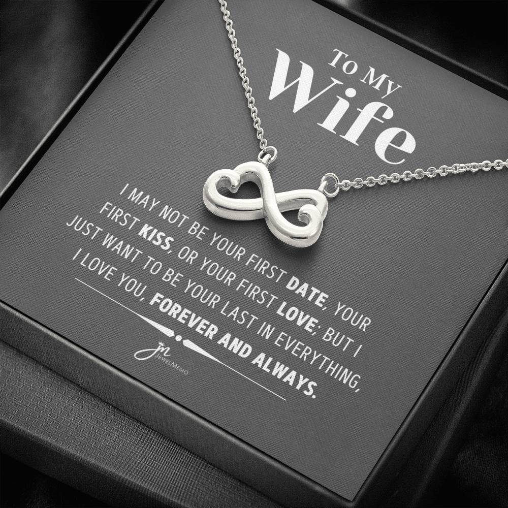 To My Wife Necklace - Forever And Always