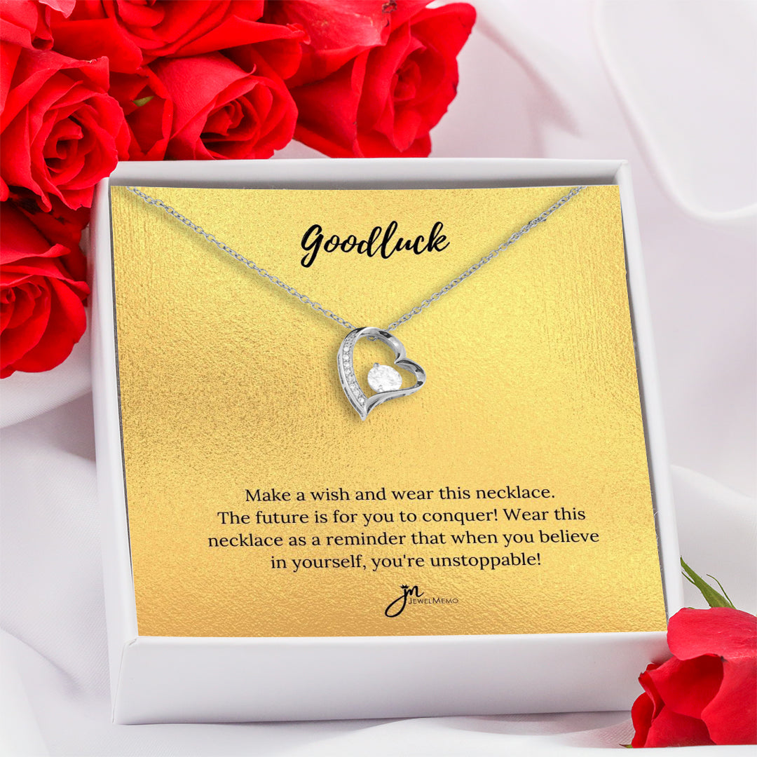 Special Message Necklace - Goodluck