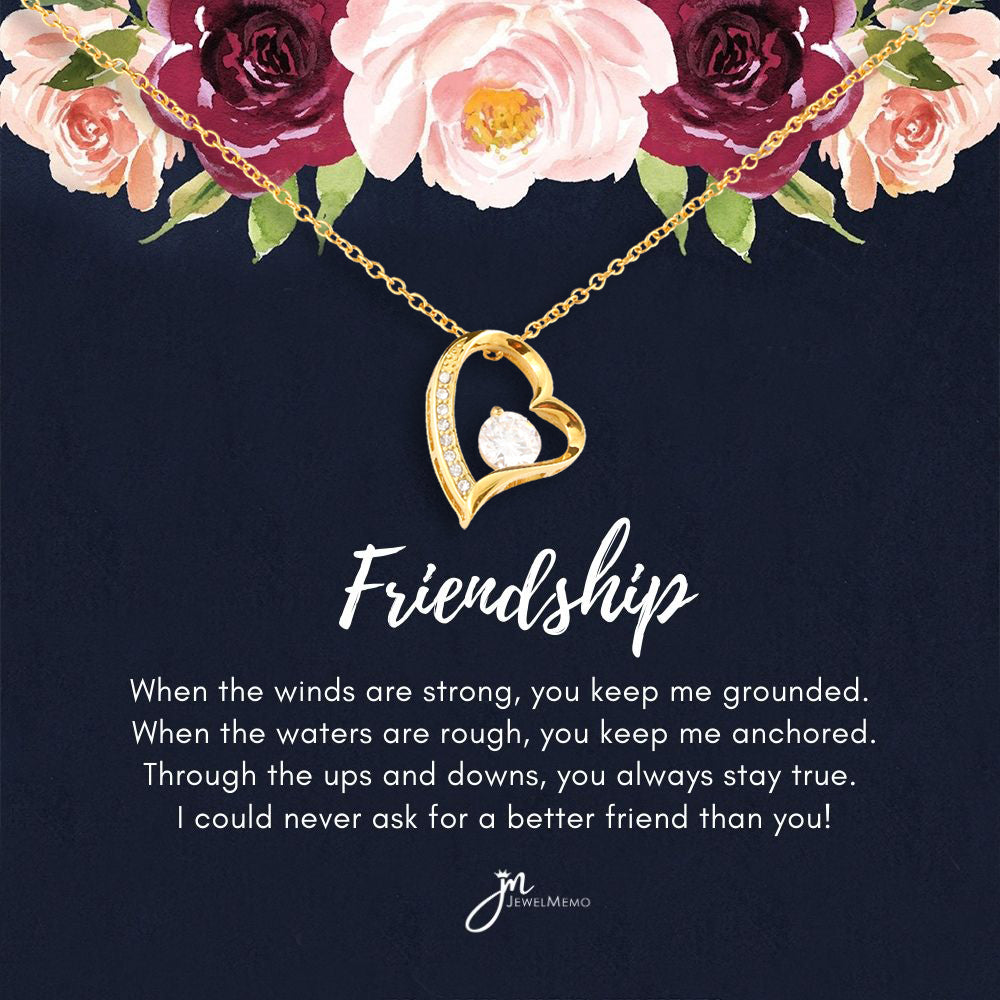 Friendship Necklace - You Always Stay True