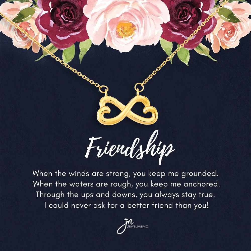 Friendship Necklace - You Always Stay True