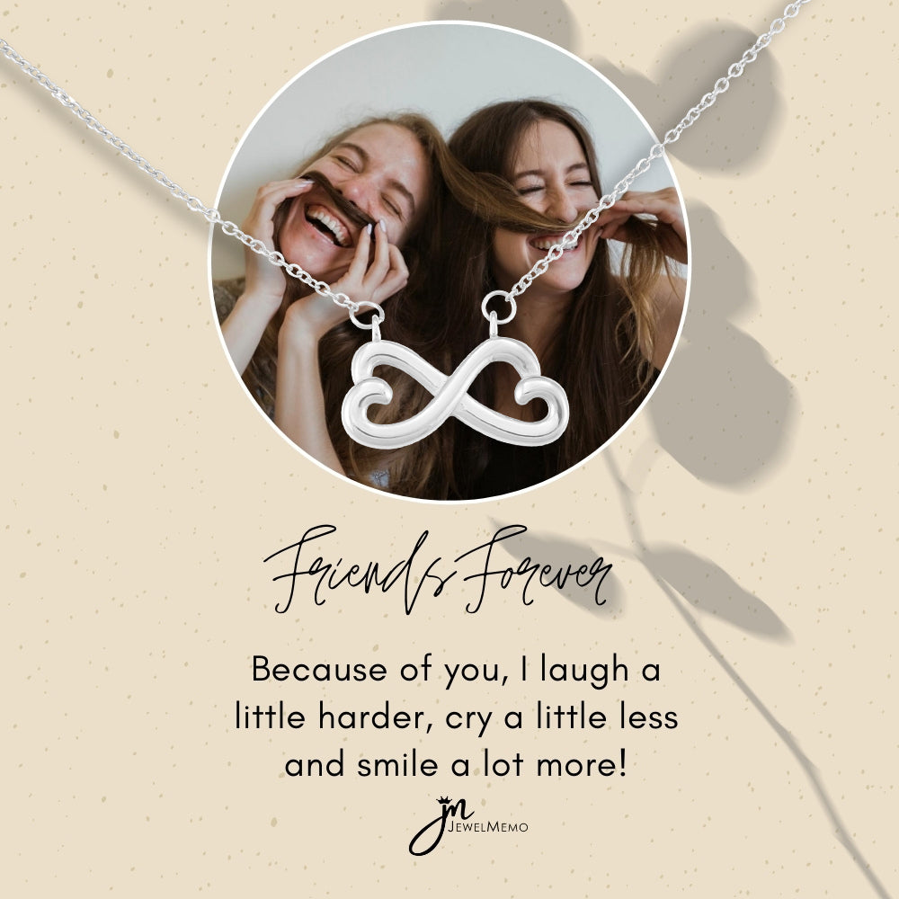 Friendship Necklace Custom Image - Friends Forever