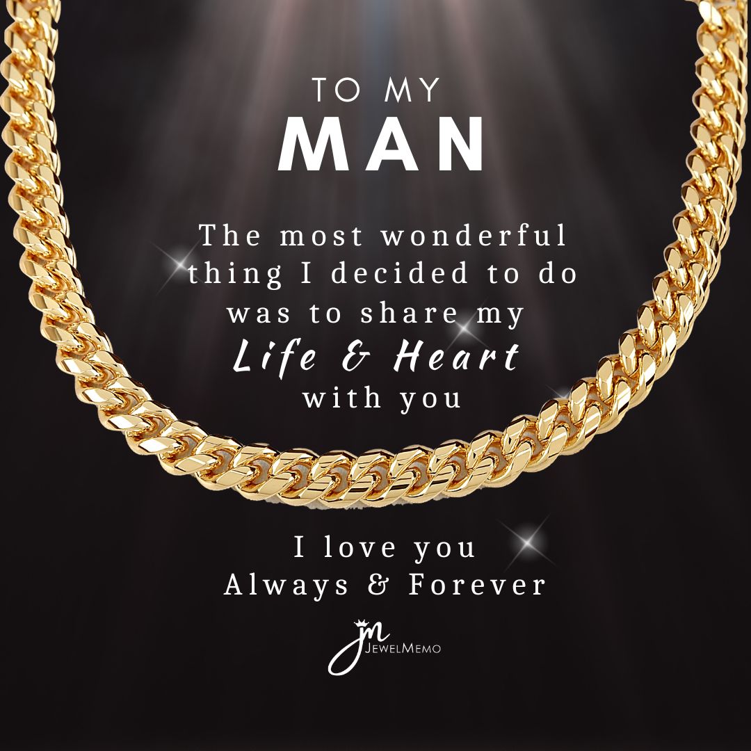 Always & Forever Cuban Link Chain Necklace