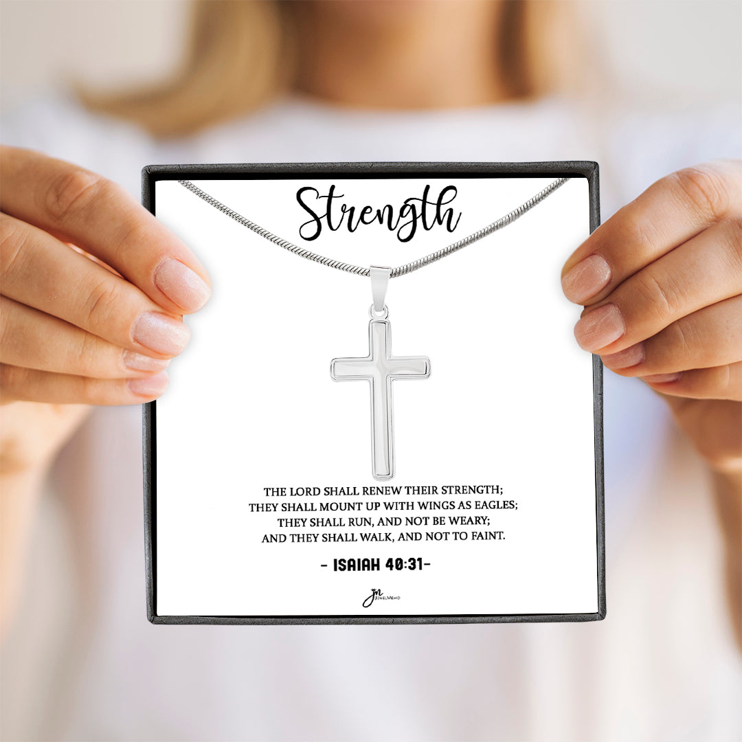 Cross Necklace - Strength